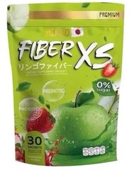 2x MIKEO Fiber XS Green Apple 30 Sachets Prebiotic + Probiotic Sugar Free Detox