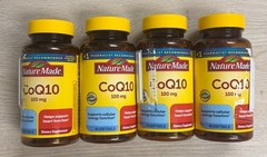 Lot Of 4 Nature Made CoQ10 100mg 40 Soft gels 100mg Heart Health EXP 12/2027+