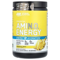 2 X Optimum Nutrition, Essential Amin.O. Energy�, Pineapple Twist, 10.05 oz (28