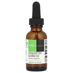 2 X DaVinci Laboratories, Liquid D3, 10,000 IU, 1 fl oz (30 ml)