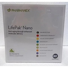 Nu Skin NuSkin Pharmanex Lifepak Nano Anti-Aging 60 packets Exp 12/2027 NEW