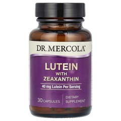 2 X Dr. Mercola, Lutein with Zeaxanthin, 40 mg, 30 Capsules