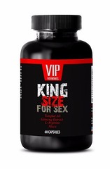 Male Stamina Pills – KING SIZE FOR SEX – Male Enhancement – 1 Bottle 60 Capsules