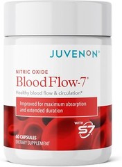 Juvenon BloodFlow-7 New & Improved Blood Circulation 60 Softgelsules New