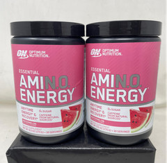 Optimum Nutrition Amino Energy & Recovery – Watermelon, 9.5 oz, Exp. 10/26 – 2pk