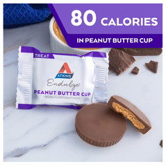 Atkins Endulge Peanut Butter Cups, Sugar Free Candy,Low Sugar Treats, 20 Ct.