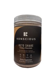 Konscious Keto Shake Ultra PREMIUM Ketogenic Supplement Creamy Chocolate