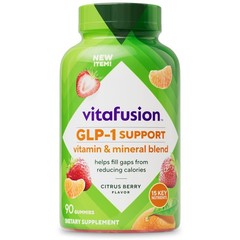 vitafusion GLP-1 Support Multivitamin, Vitamin and 90 Count (Pack of 1)