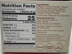Four Sigmatic Mushroom Cacao Mix w/ Cordyceps [Perform], 10 packets