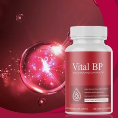 Vital BP Support Blood Flow – 60 Capsules Total Cardiovascular Health,