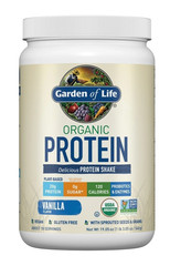 Garden of Life Organic Plant-Based Protein Powder 19.05oz 12/19/2027 (Vanilla)