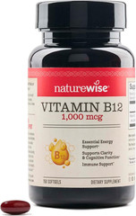 Vitamin B12 1000 Mcg – Dietary Supplement for Supporting Energy Metabolism, Ment