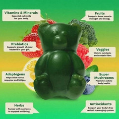 Sealed Gruns Vitamin Gummy Superfood – Low Free ( Free Shipping) 28 pack
