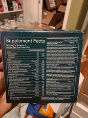 Official ATHLETIC GREENS AG1 5 Single Serving Travel Packet Supplement Pouches