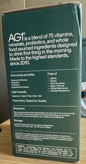 AG1 Daily Nutrition Powder 40 Count Vitamins Minerals Probiotics Vegan