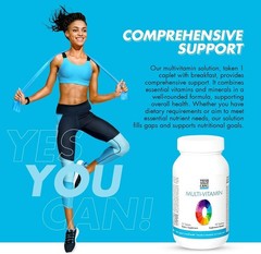 Yes You Can! Daily Multivitamins for Men and Women-Helps Assist Overall Health&W