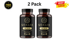 2 Pack Qualia Mind Brain 2.0 Supplement Nootropics – 120 Capsule Supplement