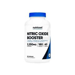 Nutricost Nitric Oxide Booster 2,250mg, 180 Capsules – EXP 12/2026