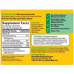 Nature Made Iron Supplement 18mg Per Serving – Raspberry Flavored – 60ct