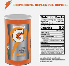 Gatorade Thirst Quencher Powder 76.5 oz Sports Drink Mix Choose Your Flavor