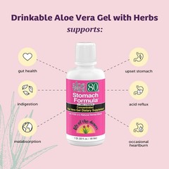 Lily of the Desert Aloe Vera 80 Stomach Formula 32 fl.oz (Pack of 2)