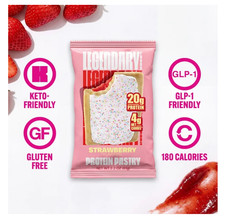 Legendary Foods Protein Pastry Strawberry 4 Pack Keto Gluten Free