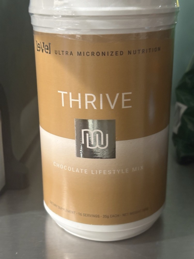 Le-Vel THRIVE Chocolate Lifestyle Mix Powder Vitamin & Minerals Supplement