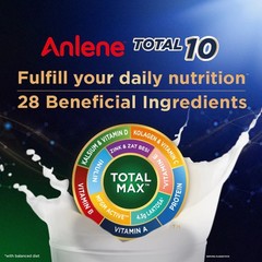 ANLENE Total 10 High Calcium & Collagen Adult Milk Powder 800g – 1 Can