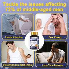 (2 Pack) Prostate Support – Reduce Frequent Urination, Stamina supplement 60ct