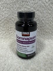 Force Factor Somnapure Drug-Free Sleep Aid 60 Count BB 08/2029