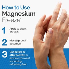 Quality 2X Cream Freeze-Topical Mag Mag with Niacinamide for Joints Low Back