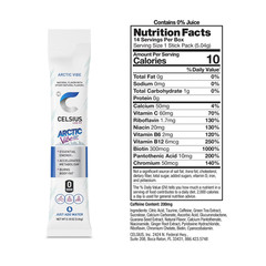 CELSIUS On The Go Energy Drink Mix, Arctic Vibe (14 Stick Pack)…