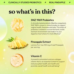 Lemme Purr Vaginal Probiotic Gummies | Balance pH & Intimate Odor