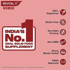 Revital H for Woman with Multivitamins For Daily Immunity Strong Bone – 30 Caps
