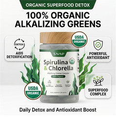 Snap Gut Health Bundle Spirulina Chlorella Prebiotics Probiotics – Pick Qty