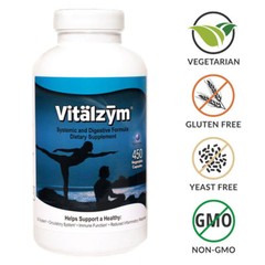 Vitalzym Systemic and Digestive Enzyme Formula 450 Caps – World Nutrition