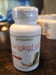 TongkatAli Extract 1200mg 60 Capsules Expiration 6/2026