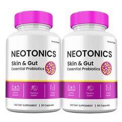 Neotonics Capsules for Gut and Skin Health, Neotonics Supplement (2 Pack)
