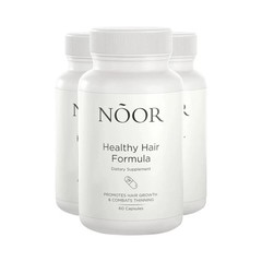 3-Pack NOOR Healthy Hair Formula – NOOR Hair Growth Support Capsules