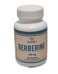 BERBERINE Supplement 500Mg, 60 CAPSULES (Third Party Tested, Non-GMO..Exp. 03/28