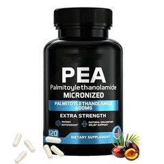 Palmitoylethanolamide Pea Supplement 600 Mg | Micronized Pea 99% Highly Purified