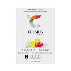 CELSIUS On The Go Strawberry Coconut & Cranberry Lemon 14 Sticks Each ~ Exp 3/27