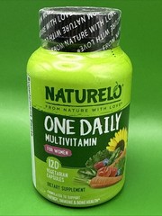 NATURELO One Daily Multivitamin for Women – 120 Capsules