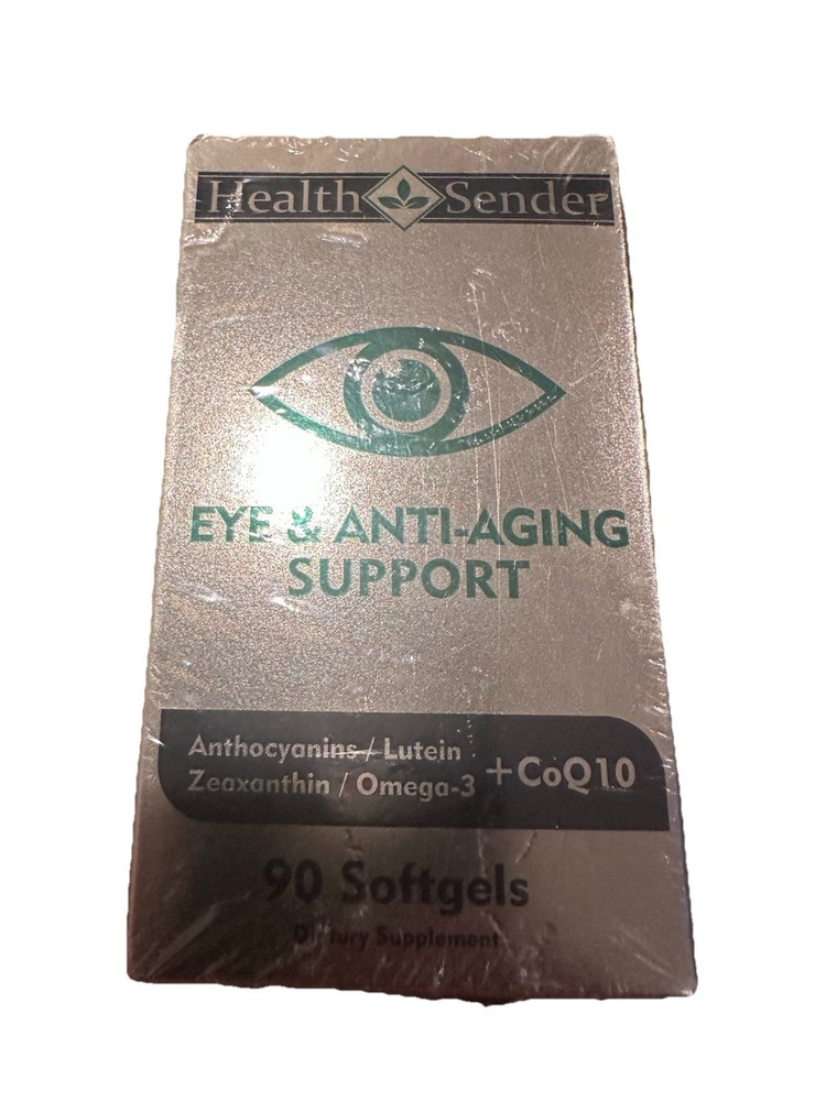 Health Sender Eye And Anti Aging ex 08/27 CoQ10 90 Count
