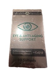 Health Sender Eye And Anti Aging ex 08/27 CoQ10 90 Count