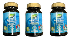 3 Pack Nature’s Way, Quick Calm Gummy – 40 Ct Stress Relief in 60 Minutes **5/27