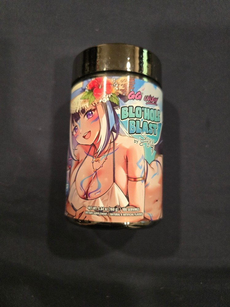 EMPTY Gamersupps Waifu Tub Blo’Hole Blast GG Energy