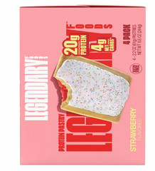 Legendary Foods Protein Pastry Strawberry 4 Pack Keto Gluten Free