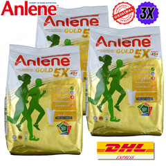 3 Packs x 950G ANLENE GOLD 5X Milk Powder for Adult 45+ Stronger Bones FAST SHIP