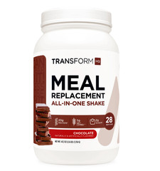 TransformHQ Meal Replacement Shake Chocolate 28 Servings Gluten Free Non GMO